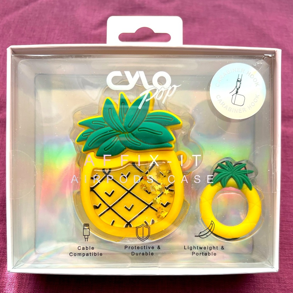 Cylo Pop Pineapple AirPods Case, NIB